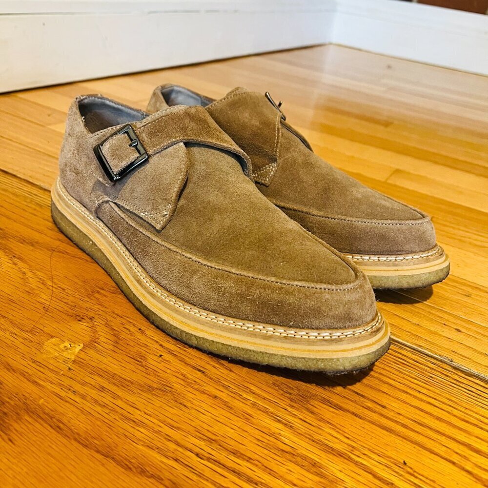 All Saints Rollin Monk Strap Shoe Men's SIze US 8 EUR 41 - Picture 2 of 16